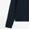 Pullover aus Baumwollmischung mit Poloshirt-Kragen Pullover aus Baumwollmischung mit Poloshirt-Kragen