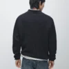 Pullover aus Baumwollstrick mit Poloshirt-Ausschnitt Pullover aus Baumwollstrick mit Poloshirt-Ausschnitt