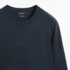Pullover aus Merinowolle mit Rundhalsausschnitt Pullover aus Merinowolle mit Rundhalsausschnitt