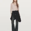 Pullover aus Wollstrick mit Poloshirt-Ausschnitt Pullover aus Wollstrick mit Poloshirt-Ausschnitt