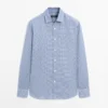 Regular Fit Check-Hemd aus 100 % Baumwolle Regular Fit Check-Hemd aus 100 % Baumwolle