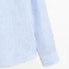 Regular Fit gestreiftes Leinenhemd Regular Fit gestreiftes Leinenhemd