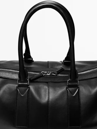 Reisetasche aus Nappaleder