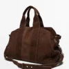 Reisetasche aus Wildleder