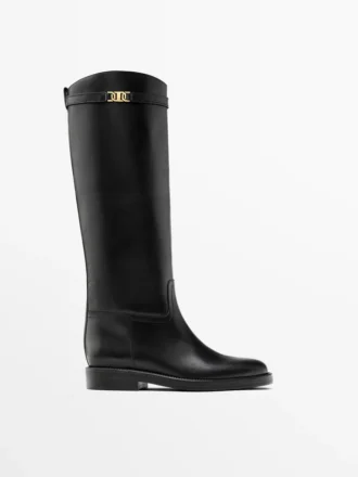 Reitstiefel aus Leder