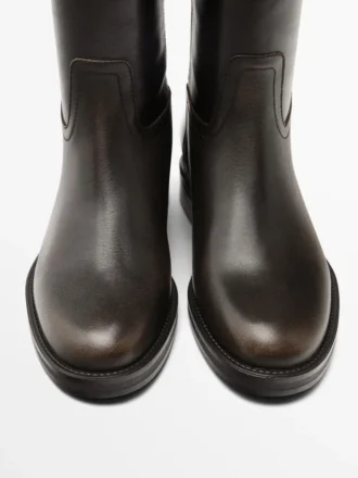 Reitstiefel aus Leder