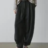 Sarouel-Hose aus fließendem Stoff Sarouel-Hose aus fließendem Stoff