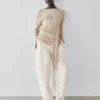 Sarouel-Hose aus Leinenmischung Sarouel-Hose aus Leinenmischung
