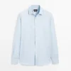 Slim-Fit-Hemd aus 100 % Baumwolle
