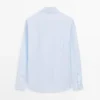 Slim-Fit-Hemd aus 100 % Baumwolle