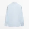 Slim-Fit-Hemd aus 100 % Baumwolle