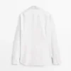 Slim-Fit-Hemd aus 100 % Baumwolle