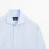 Slim-Fit-Hemd aus 100 % Baumwolle