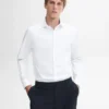 Slim-Fit-Hemd aus 100 % Baumwolle
