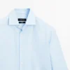 Slim-Fit-Hemd mit Streifen