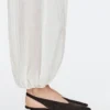 Slingback-Schuhe aus Spaltveloursleder Slingback-Schuhe aus Spaltveloursleder
