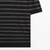 Strick-Poloshirt mit Kontraststreifen