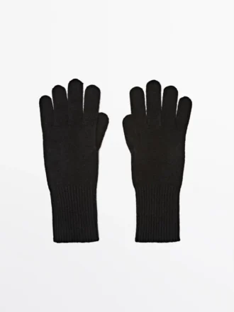 Strickhandschuhe aus Wollmischung Strickhandschuhe aus Wollmischung