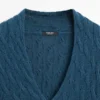Strickpullover aus Baumwollmischung mit Knotendetails Strickpullover aus Baumwollmischung mit Knotendetails