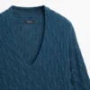 Strickpullover aus Baumwollmischung mit Knotendetails Strickpullover aus Baumwollmischung mit Knotendetails