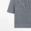 Strickpullover aus Baumwollmischung mit Rollkragen Strickpullover aus Baumwollmischung mit Rollkragen