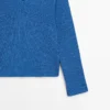 Strickpullover aus Baumwollmischung mit V-Ausschnitt Strickpullover aus Baumwollmischung mit V-Ausschnitt