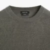 Strickpullover aus Leinen mit Rundhalsausschnitt Strickpullover aus Leinen mit Rundhalsausschnitt