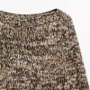 Strickpullover aus Mouline-Baumwollmischung Strickpullover aus Mouline-Baumwollmischung