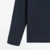 Strukturiertes Piqué-Poloshirt mit langen Ärmeln Strukturiertes Piqué-Poloshirt mit langen Ärmeln