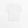 T-Shirt aus 100 % Baumwolle mit kurzen Ärmeln T-Shirt aus 100 % Baumwolle mit kurzen Ärmeln