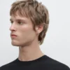 T-Shirt aus Baumwollstrick