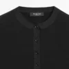 T-Shirt aus Wollmischung mit Henley-Ausschnitt T-Shirt aus Wollmischung mit Henley-Ausschnitt
