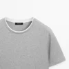 T-Shirts aus 100 % Baumwolle mit kontrastierendem Detail T-Shirts aus 100 % Baumwolle mit kontrastierendem Detail