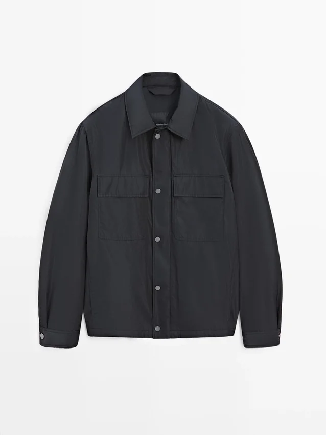 Wasserabweisendes Overshirt mit Taschen Wasserabweisendes Overshirt mit Taschen