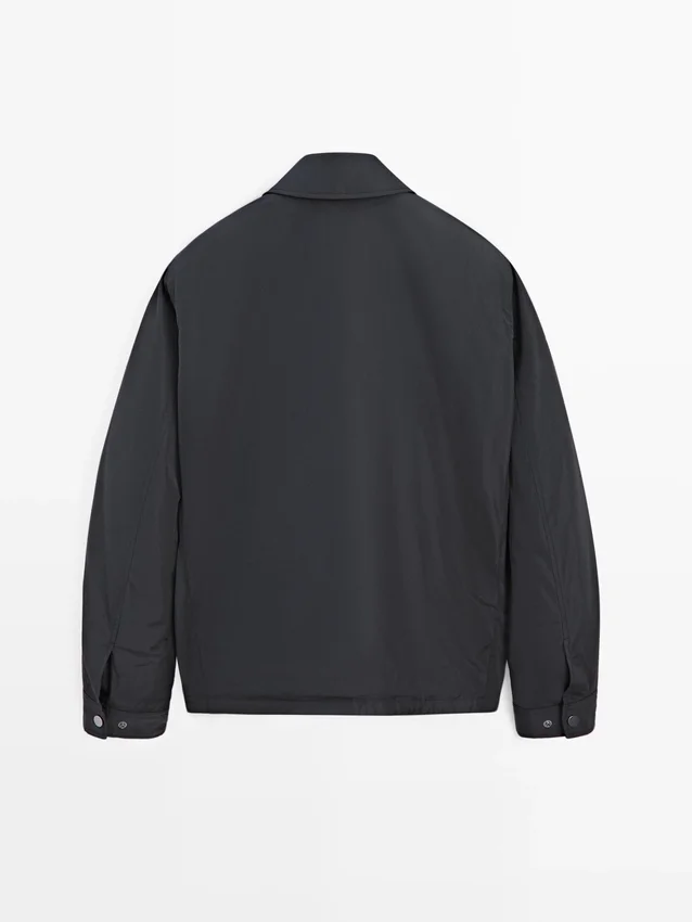 Wasserabweisendes Overshirt mit Taschen Wasserabweisendes Overshirt mit Taschen