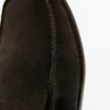 Weiche Leder-Loafer mit gerafftem Detail Weiche Leder-Loafer mit gerafftem Detail