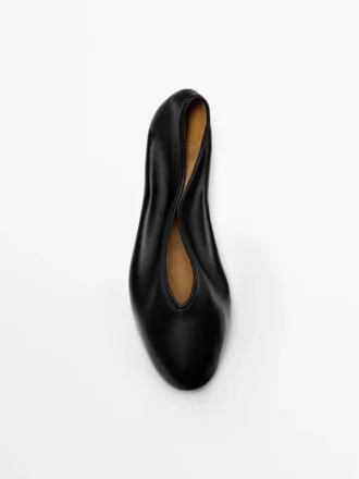 Weiche Lederballerinas