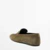 Weiche Loafer aus Spaltleder Weiche Loafer aus Spaltleder