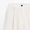 Weite Hose aus 100 % Leinen mit Gummizug Weite Hose aus 100 % Leinen mit Gummizug