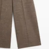 Weithalseige, voluminöse Hose aus Wollmischung Weithalseige, voluminöse Hose aus Wollmischung
