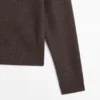 Woll-Cardigan mit hohem Kragen Woll-Cardigan mit hohem Kragen