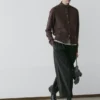 Woll-Cardigan mit hohem Kragen Woll-Cardigan mit hohem Kragen