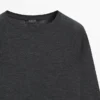 Woll-T-Shirt mit Raglanärmeln Woll-T-Shirt mit Raglanärmeln