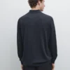 Wollpullover mit Polokragen Wollpullover mit Polokragen